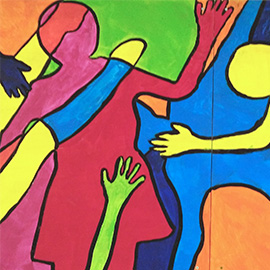painted picture for talk therapy